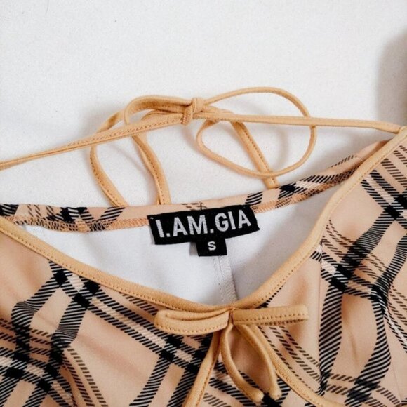 I.AM.GIA CARMEL TOP BURBERRY Small - Picture 13 of 15